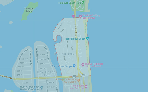 Bal Harbour Map