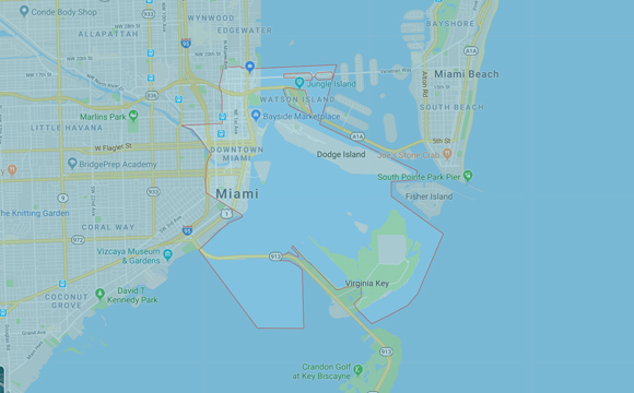 Downtown Miami Map
