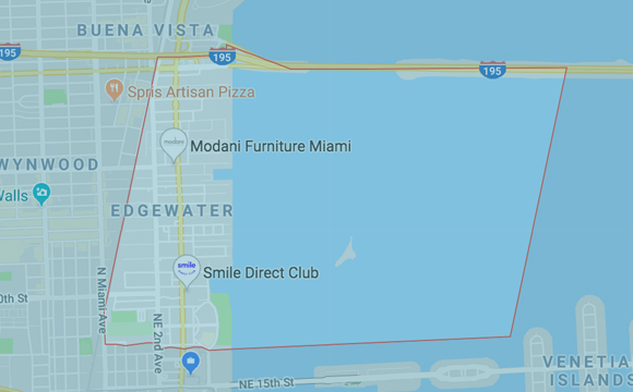 Edgewater Map