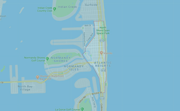 North Beach Map